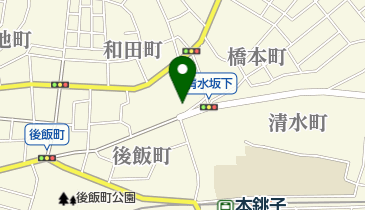 前澤自動車の地図画像