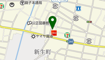 黒田写真館の地図画像