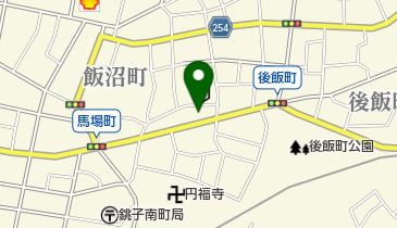 さとう精肉店の地図画像