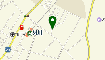 宮竹肉店外川支店の地図画像