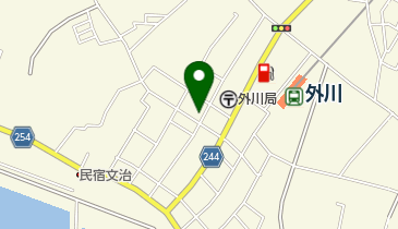 茂八商店の地図画像