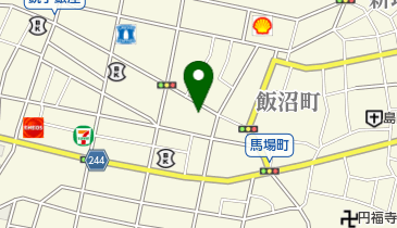 つるや紳士専科の地図画像