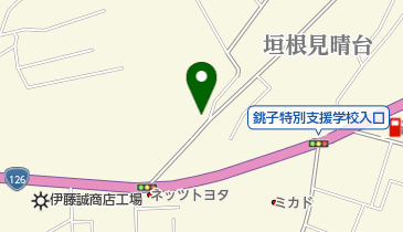 あみ美容室の地図画像