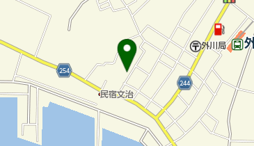 真弓建材の地図画像