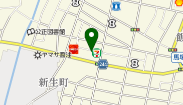 ファミリー薬局の地図画像