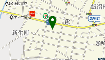 松の湯の地図画像