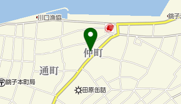 米谷理容店の地図画像