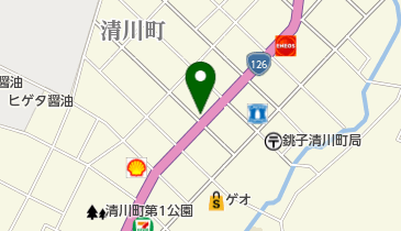 サルタ理容店の地図画像