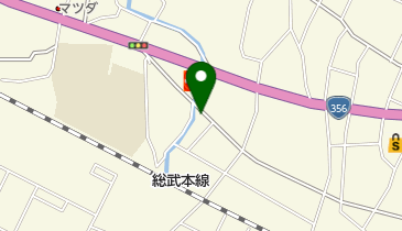 シスター理容店の地図画像