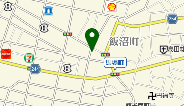 ヘアーサロンふじいの地図画像