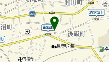 川元食堂の地図画像