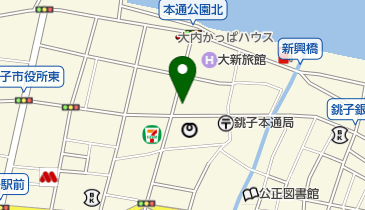 ヤシオの地図画像