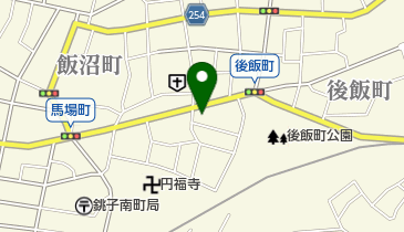 梅月本店の地図画像