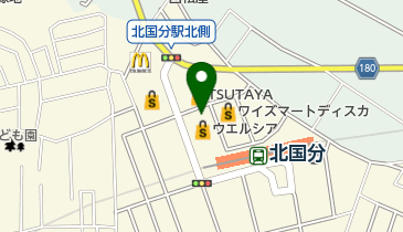 北国分マッサージサービスの地図画像