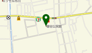 市川市 曽谷公民館の地図画像