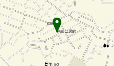 市川市 東部公民館の地図画像