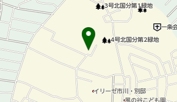 北国分公民館の地図画像