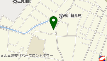 新井自治会館の地図画像