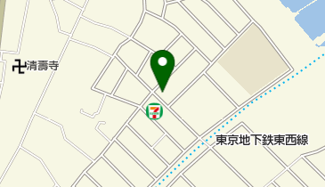イシカワダンススクールの地図画像