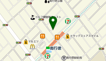 クリーニングラバージュボー南行徳店の地図画像
