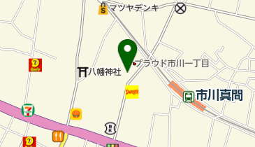 そめの近江市川店の地図画像