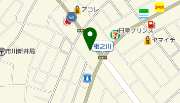ティージェイスサーフの地図画像