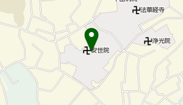 安世院の地図画像
