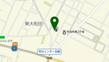 市川市 勤労福祉センターの地図画像