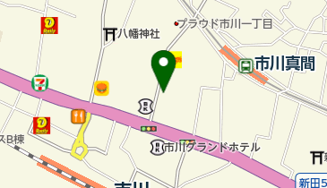 むさし証券株式会社市川支店の地図画像