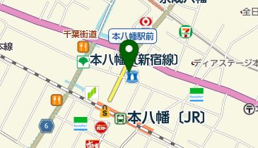 SMBC日興証券株式会社本八幡支店の地図画像