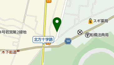 シオノふとん店の地図画像