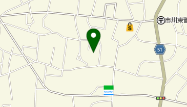 白幡天神社の地図画像