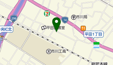 石川獣医科の地図画像