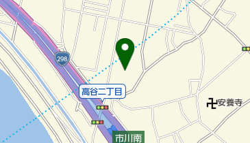 ルネ南市川管理室の地図画像