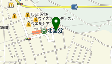Hair&MakeCREDOの地図画像
