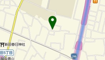 金高表具店の地図画像