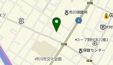 こんの洋裁教室の地図画像