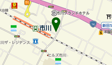 石川理髪店の地図画像