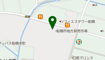 船橋市中央卸売市場大物業会の地図画像