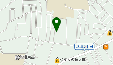 船橋市 新高根公民館の地図画像