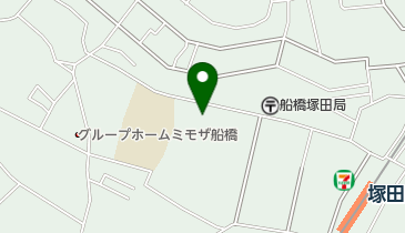 船橋市 塚田公民館の地図画像