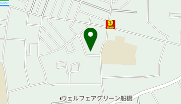 船橋市 夏見公民館の地図画像
