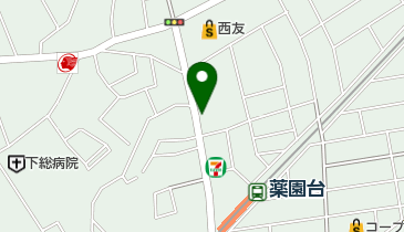 キディキャット英語教室の地図画像