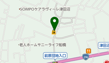 テスコ英会話スクールの地図画像