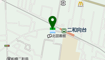 マーガレット外語学院 二和向台校の地図画像