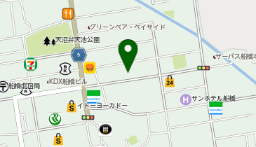 ホームメイド協会 船橋校の地図画像