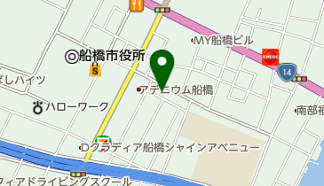 東洋整体術高村療術センターの地図画像
