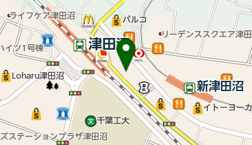 シーボン.フェイシャリストサロン津田沼店の地図画像