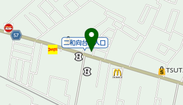 セオサイクル二和向台店の地図画像