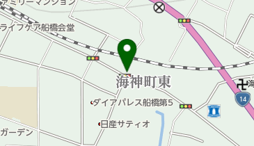 有限会社三幸自動車の地図画像